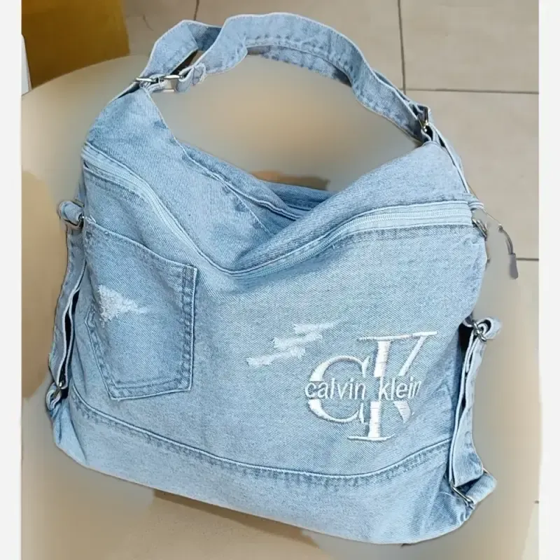 کیف جین 3کاره زنانه لی خارجی درجه یک ابعاد 35 در 35 سانت